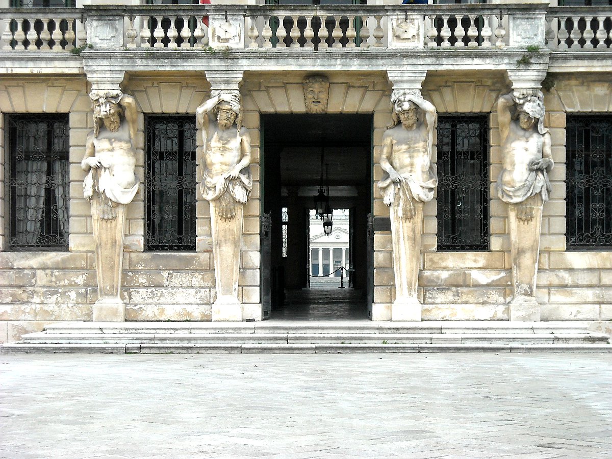 Villa Pisani di Stra: ingresso