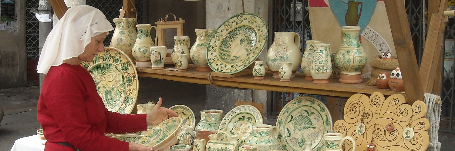 La venditrice di ceramiche