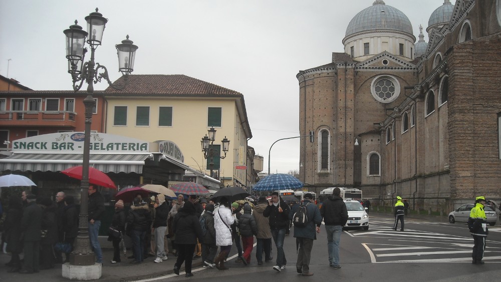 in fianco a S. Giustina