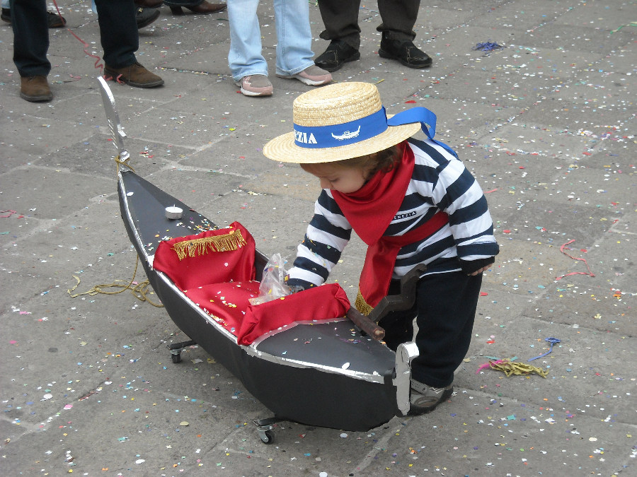 una gondola che non sta a galla.