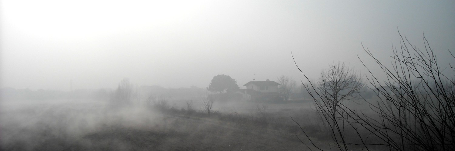 Campagna nella nebbia Campagna nella nebbia