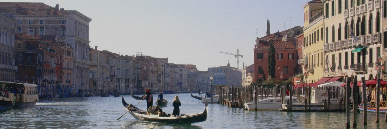 In gondola a Venezia In gondola a Venezia