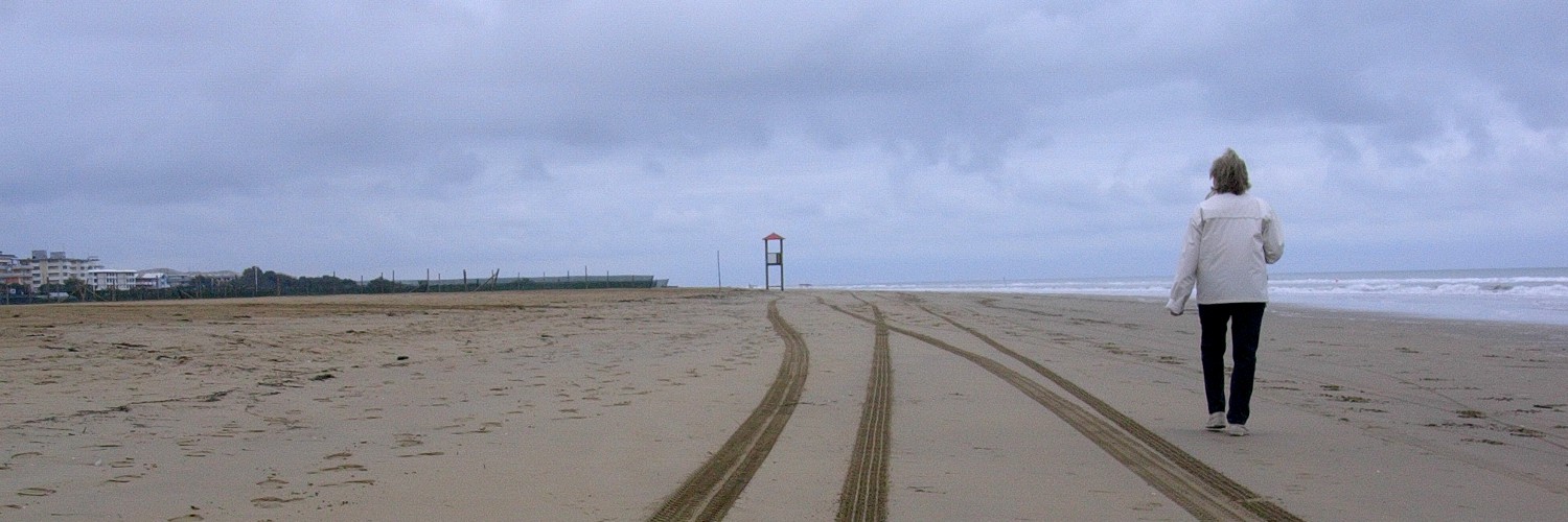 Spiaggia in autunno