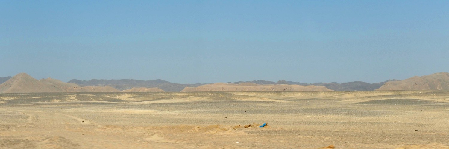 Deserto e sacchetto