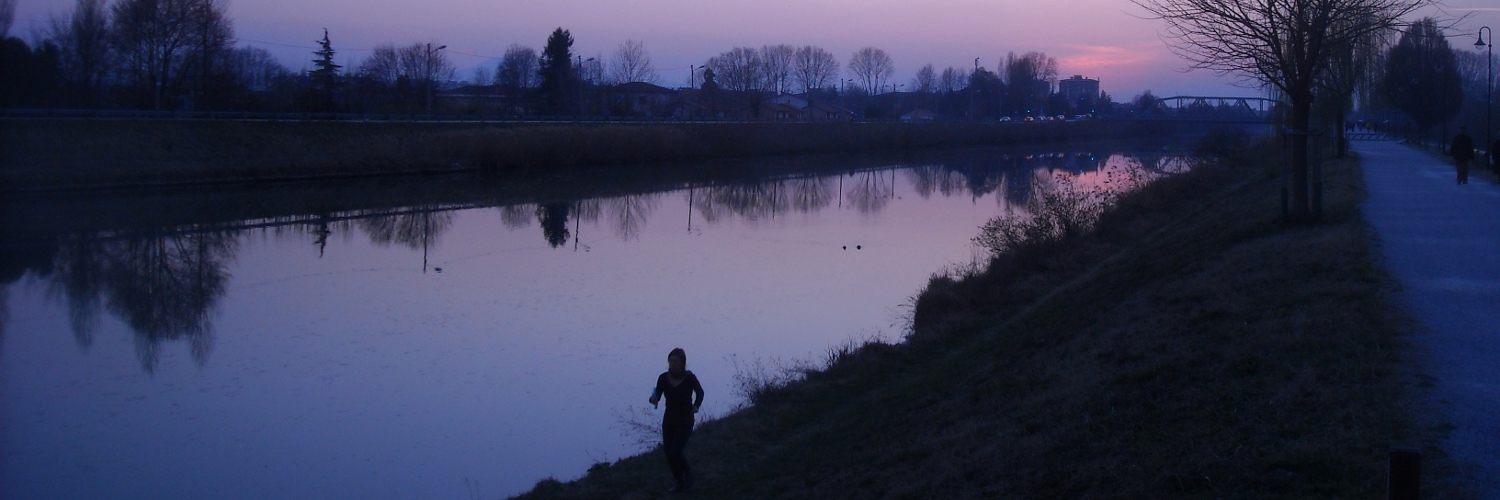 Correre al crepuscolo...